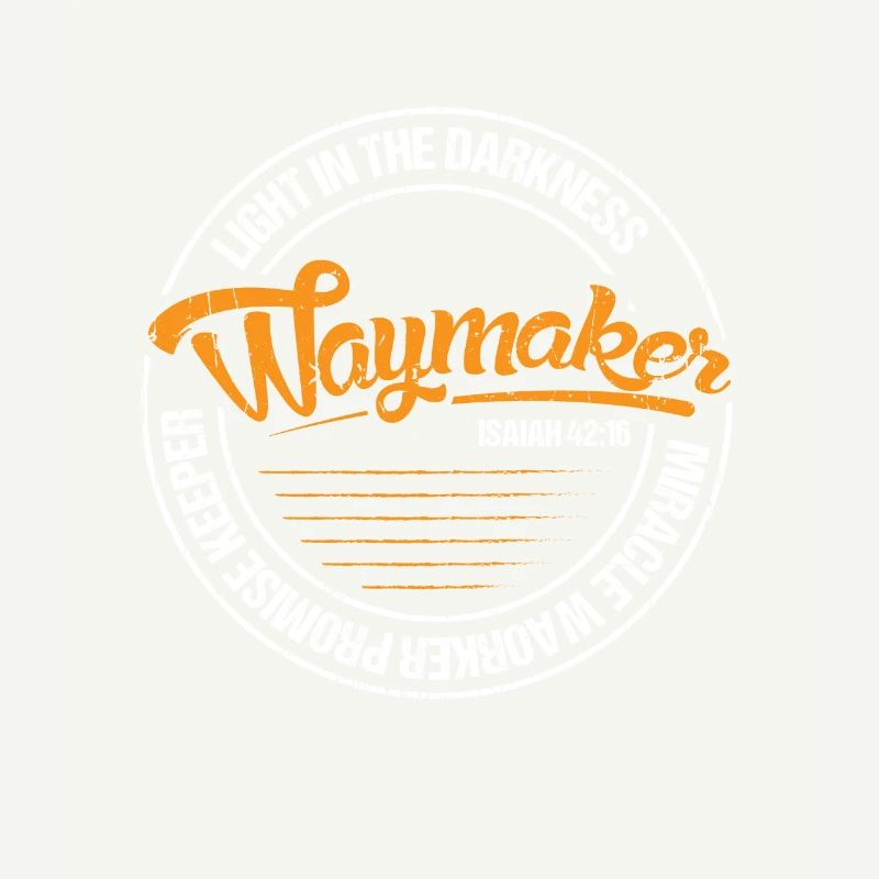 Way Maker Miracle Worker Jesus Bible Christian