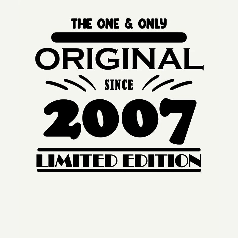 2007 - Année de construction 2007 - Millésime 2007