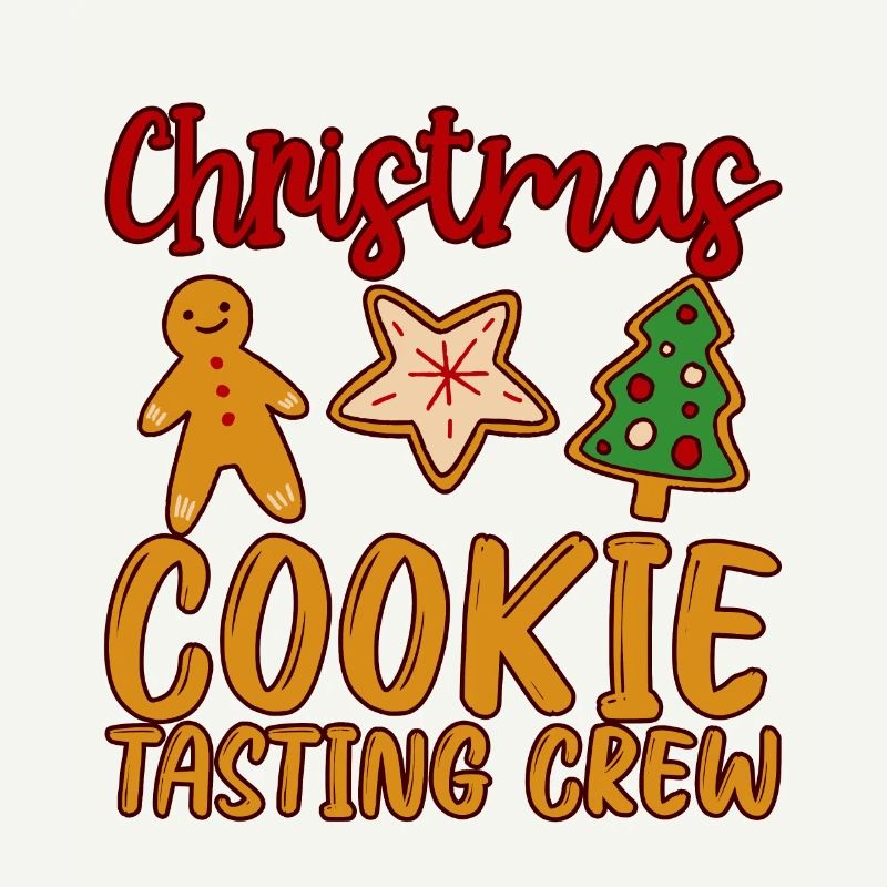 Équipe de dégustation de biscuits de Noël 2