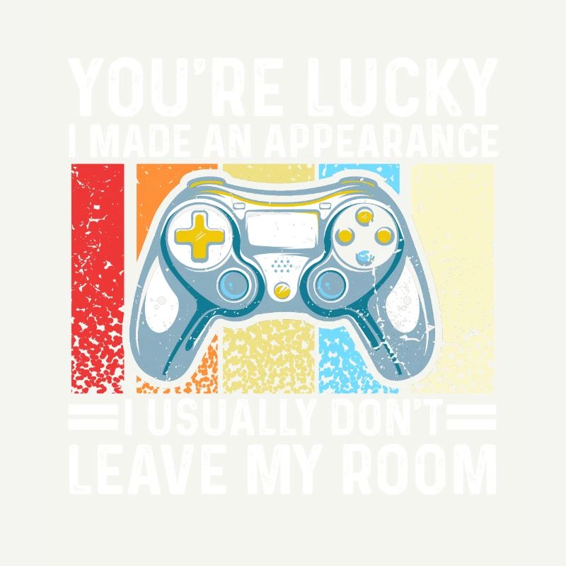 Funny Gaming Männer Jungen Videospiel-Controller