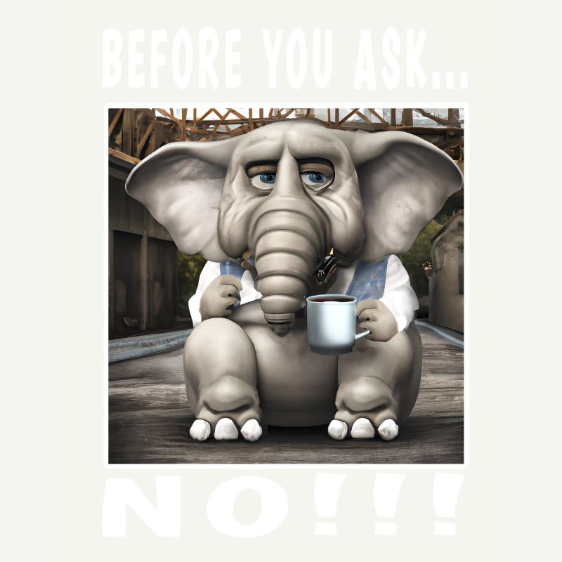 Before you ask no