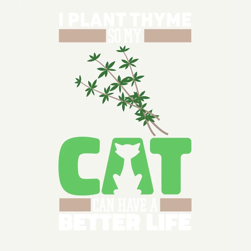 Thym Herb Cat