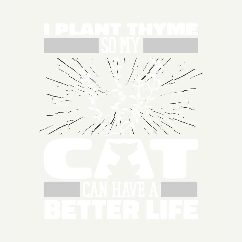 Thym Herb Cat