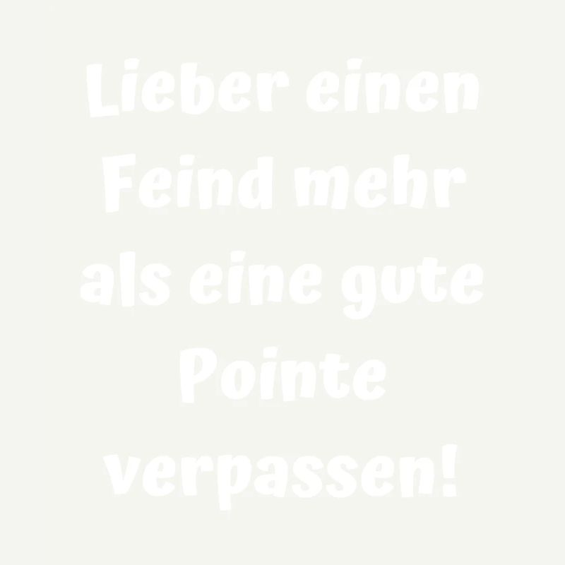Ich mach doch nur Spaß - witziger Spruch