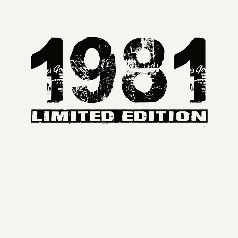 Édition limitée 1981