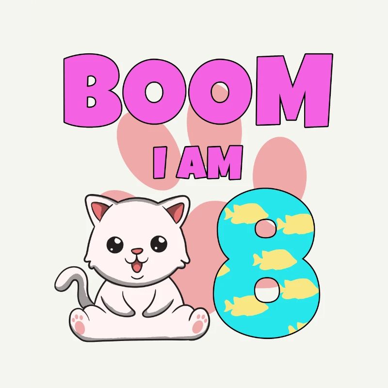 Chat de 8e anniversaire