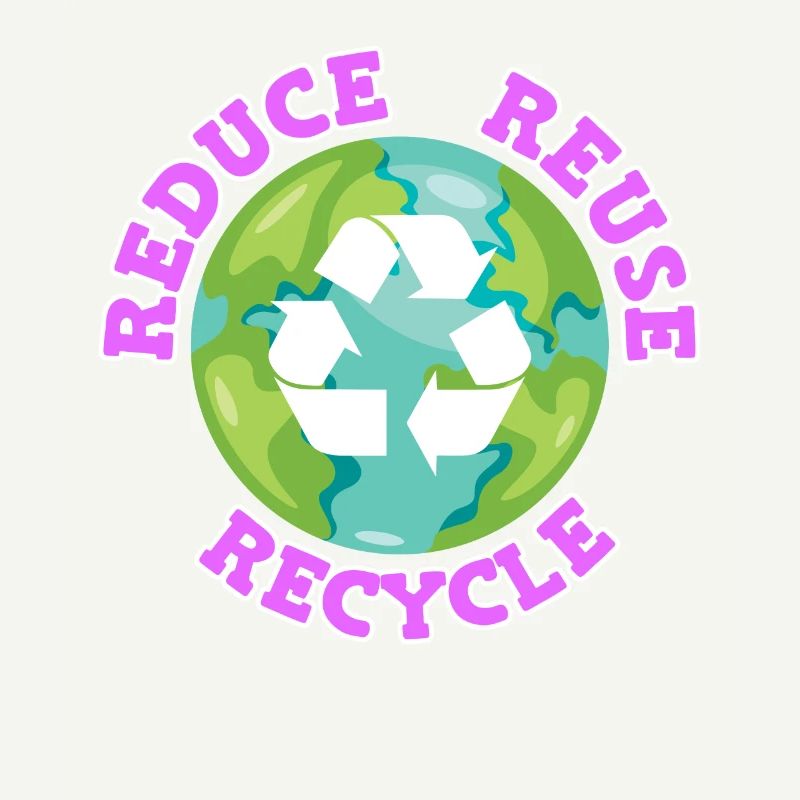 Reduce Recycle Environmental Love Environmental Protection