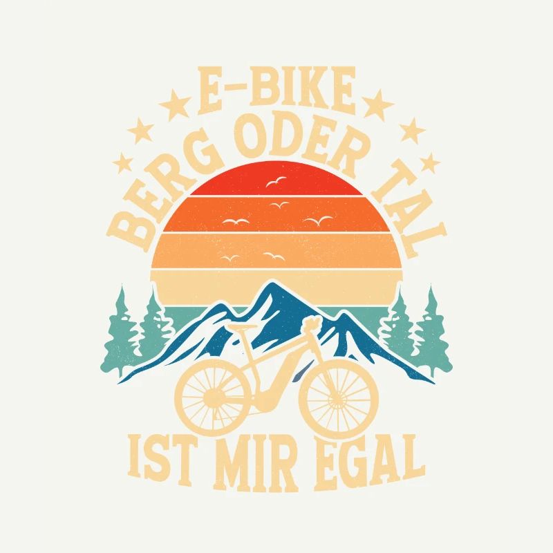 E-Bike Berg oder Tal ist mir egal EBike Elektrofah