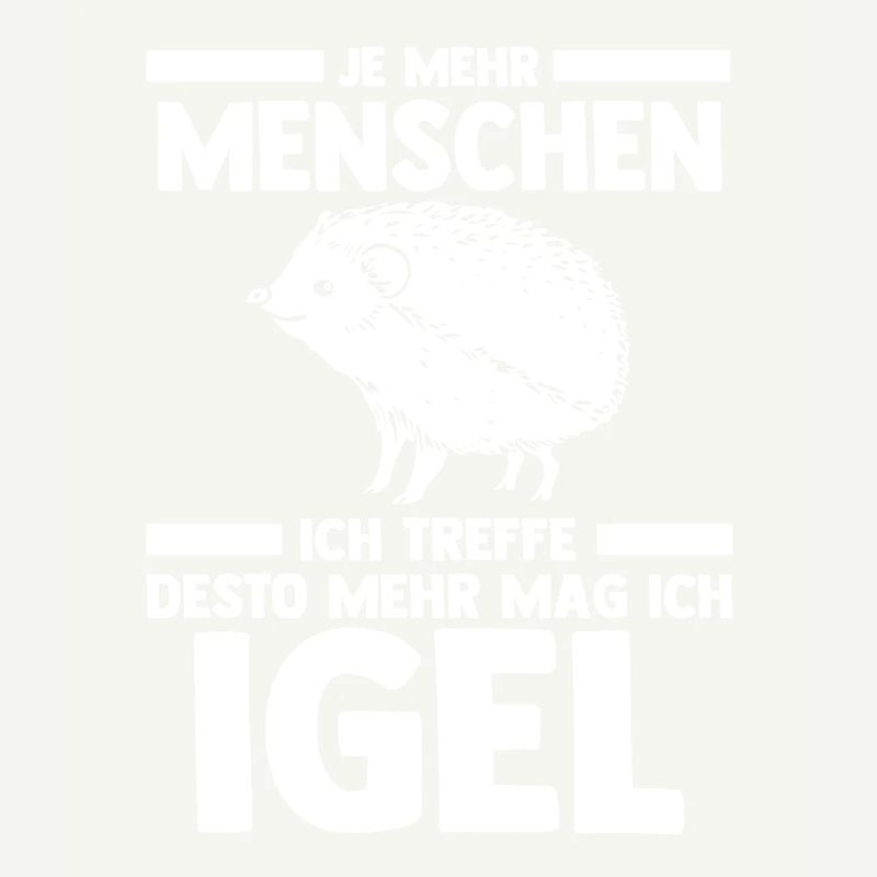 Tiermotiv Igel
