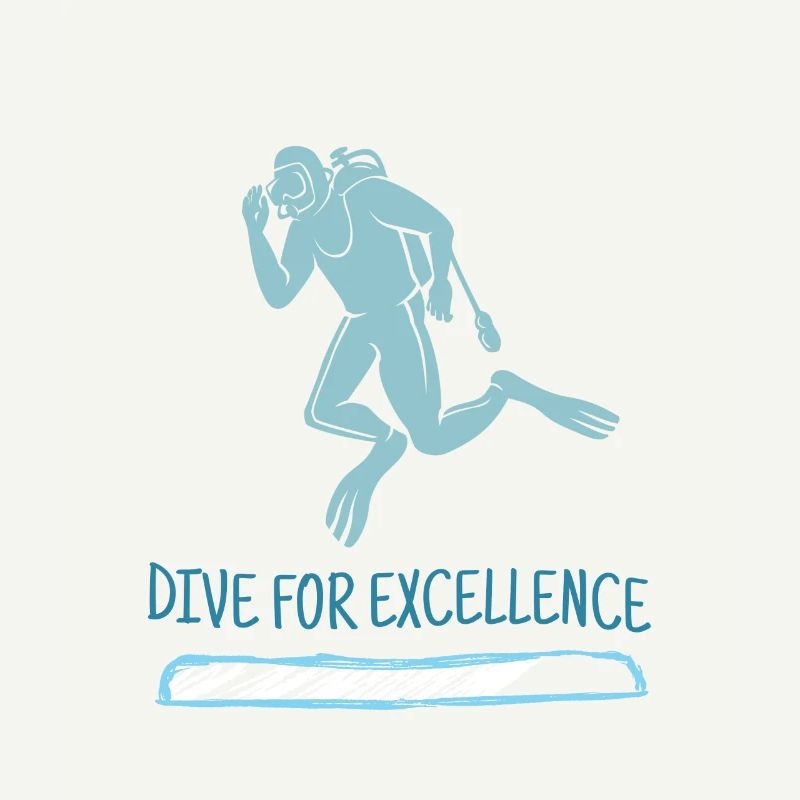 Dive For Excellence Retro Diver Designs Present