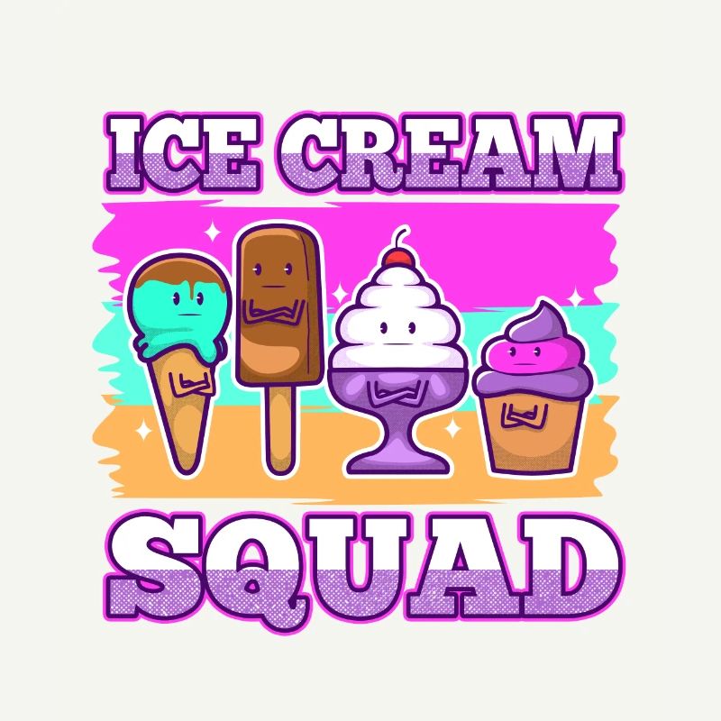 Escouade de crème glacée