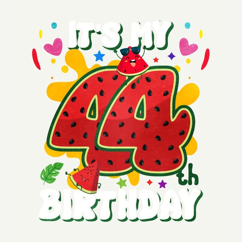 44e anniversaire Pastèque