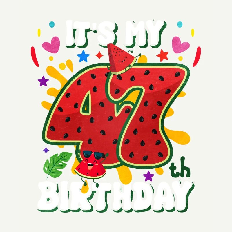 47e anniversaire Pastèque