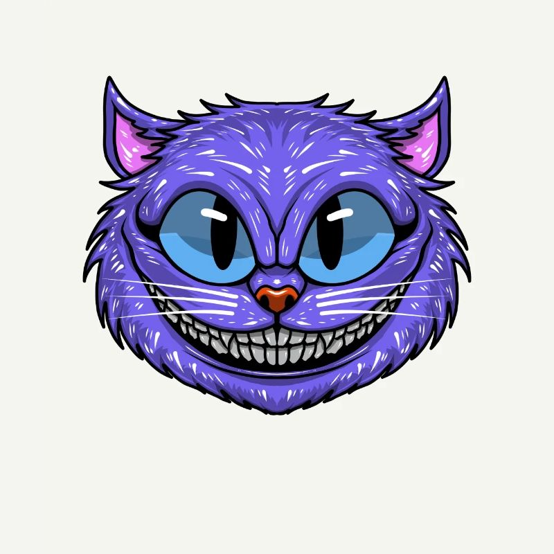 Drôle de chat du Cheshire