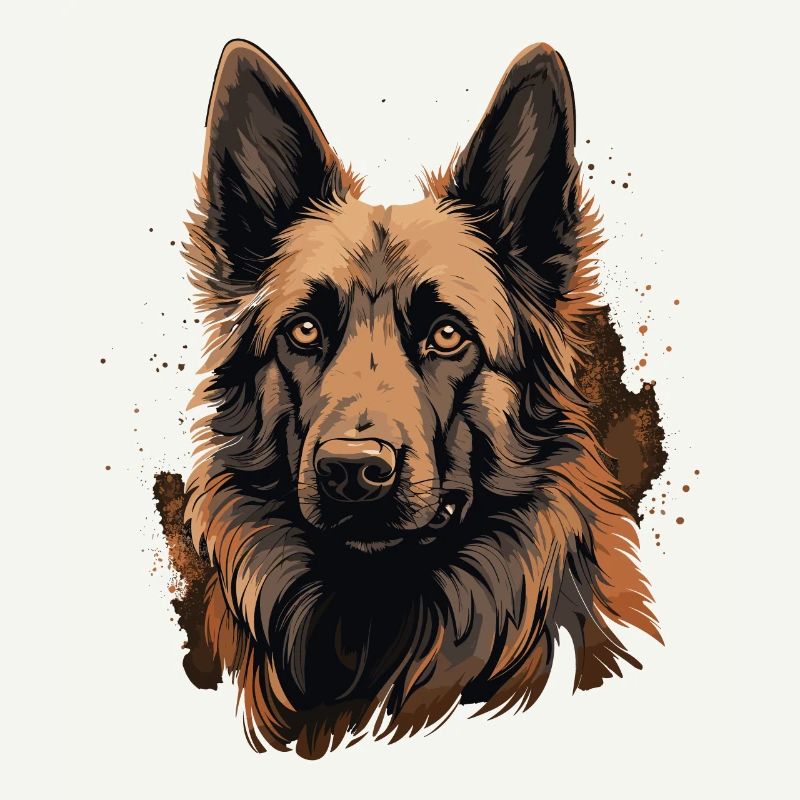 Belgian Shepherd Dog Breed Face