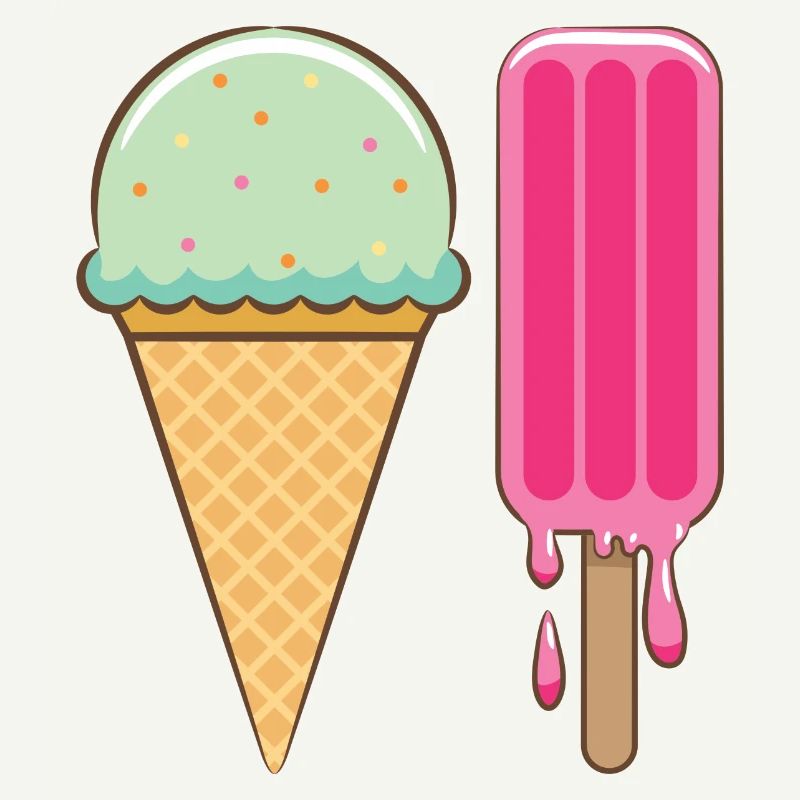 Ich mag Eis
