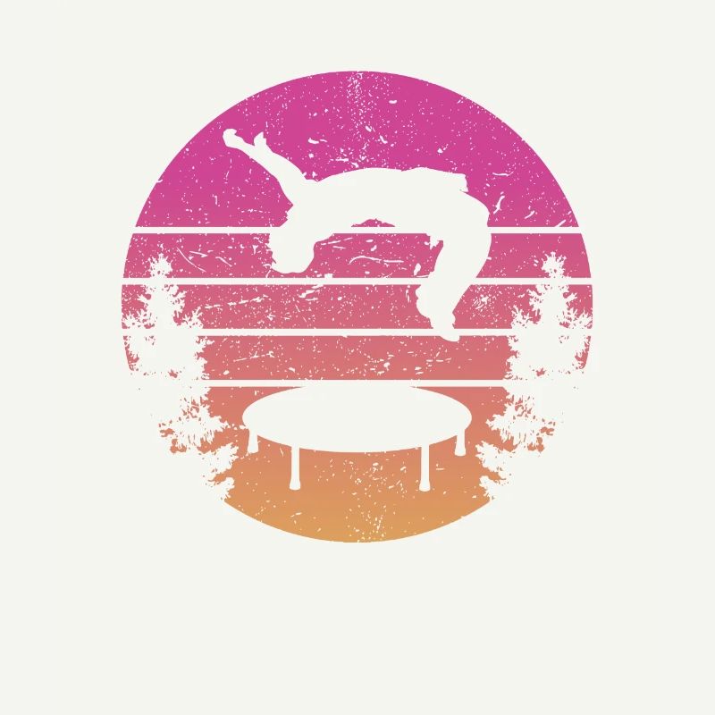 Trampolin Retro Backflip