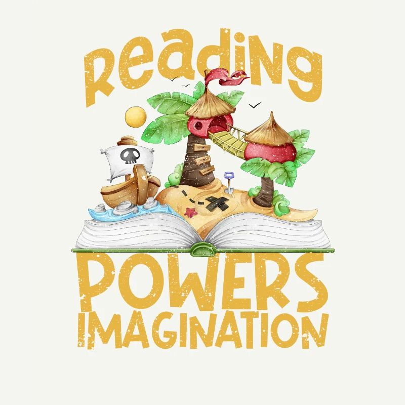 La lecture capture l’imagination Professeur mignon