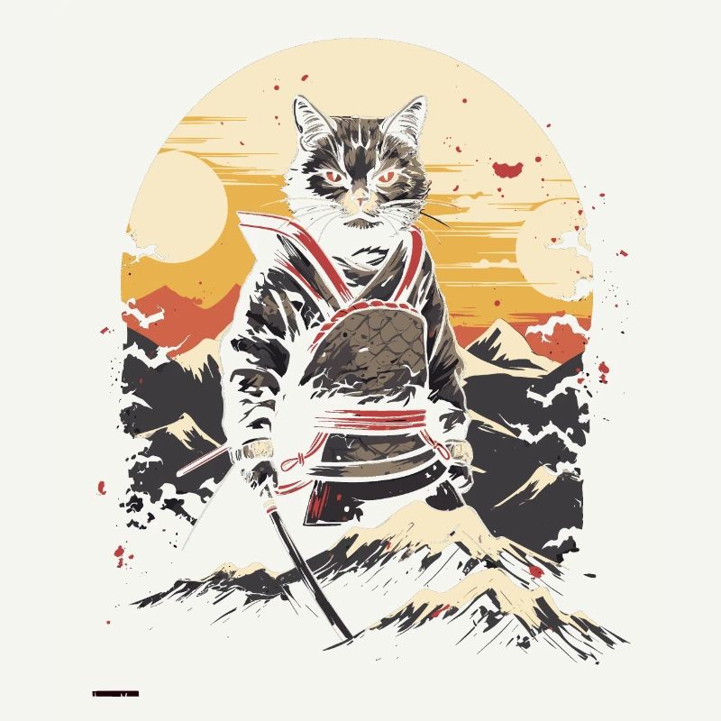 Jeu d’épée japonais Samurai Kitty