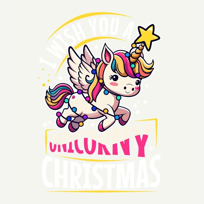 Je vous souhaite un Noël de Licorne