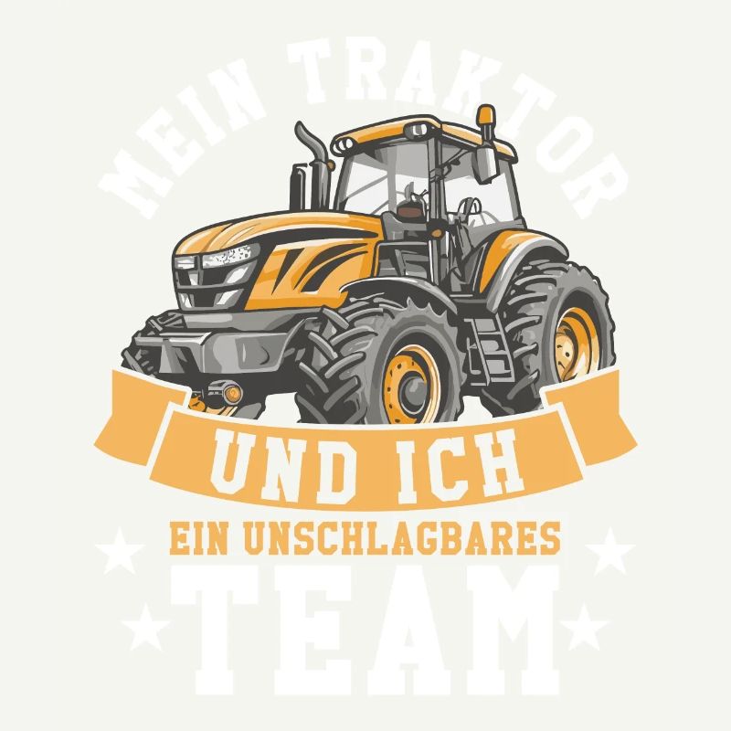 Landwirt Ackerbauer Traktor
