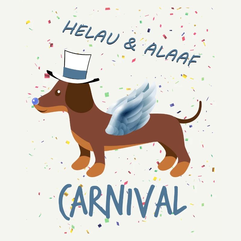 Teckel, Carnaval, Carnaval, Helau, Alaaf