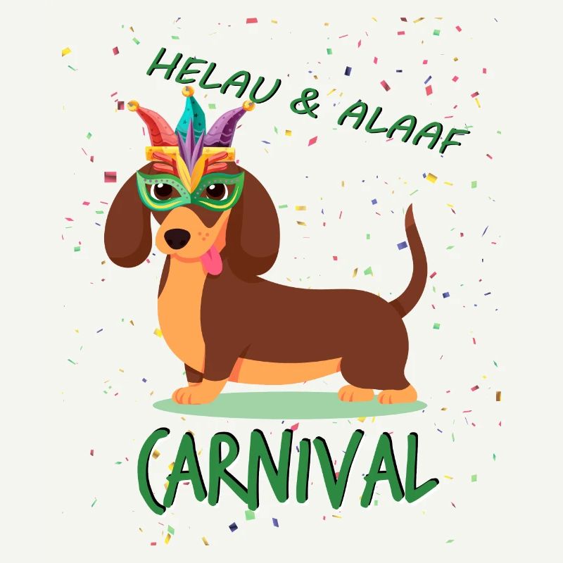 Teckel, Carnaval, Carnaval, Helau, Alaaf