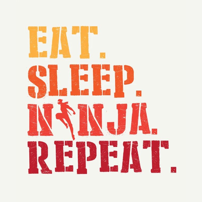 Manger Sommeil Ninja Répéter Shadow Warrior Ninja