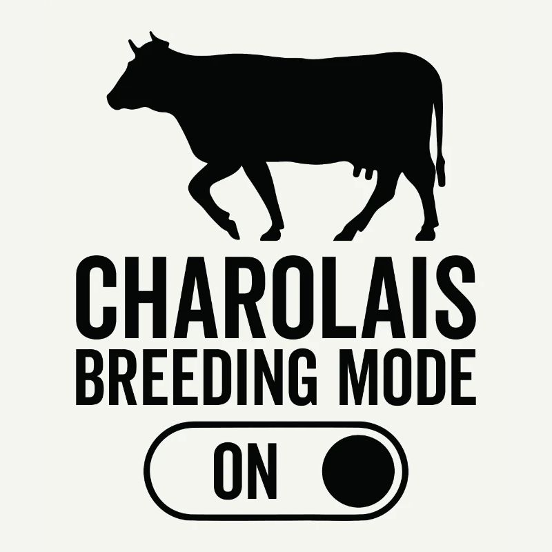 Mode d’élevage de vaches activé - Charolais