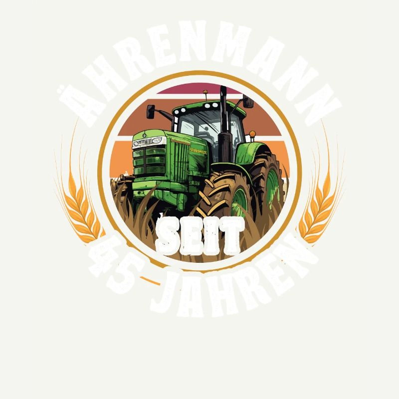 Ährenmann Traktor 45 Geburtstag