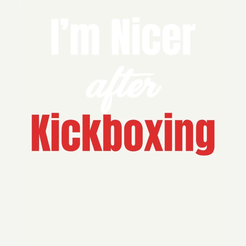 Ich Bin Netter Nach Dem Kickboxen Kampfsportboxer