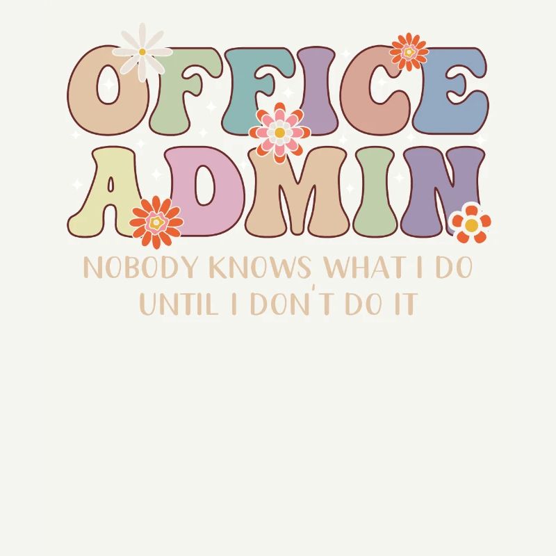 Office Admin Appreciation Motif