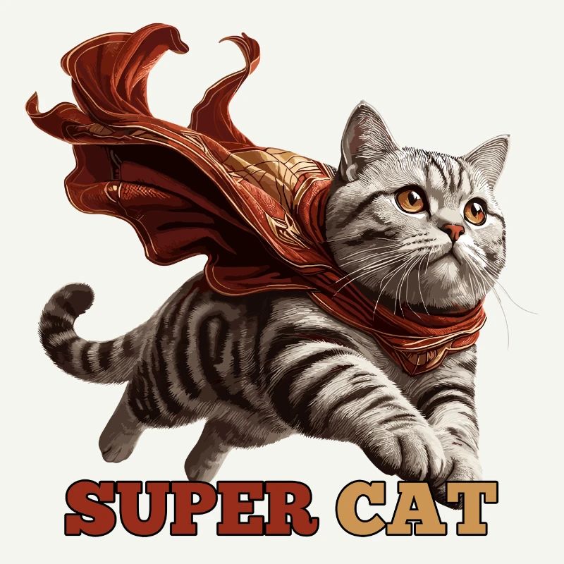 Super Katze Britisch Kurzhaar BKH getigert