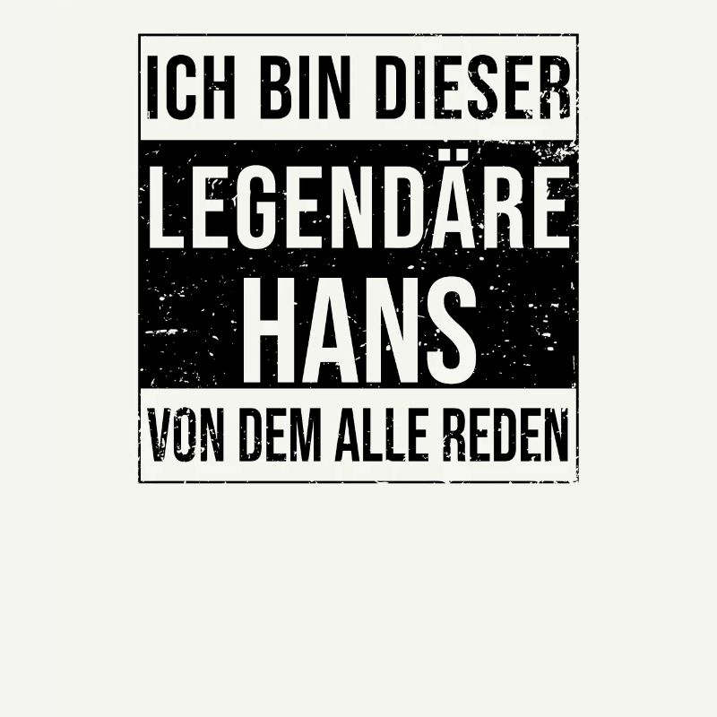 Je suis cette légende pour Hans