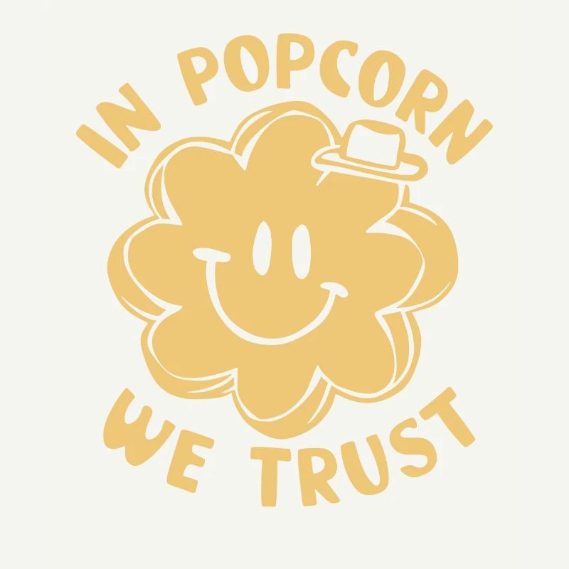 Dicton de pop-corn amusant, pop-corn en rafale