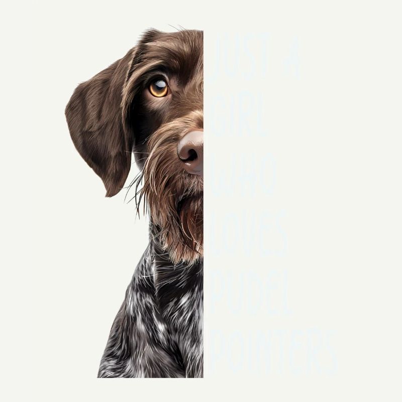 Poodle Pointer Girl Gift
