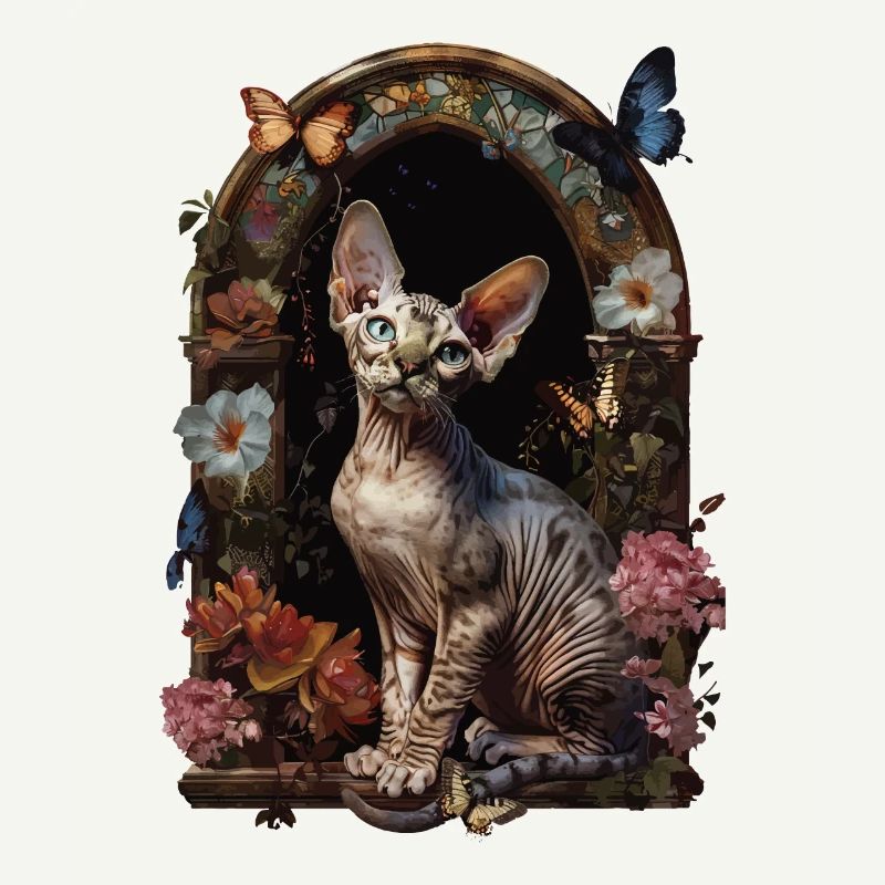Devon Rex Cat