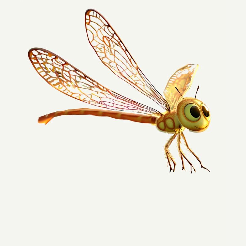 libellule libellule ailes colorées libellules mignonnes