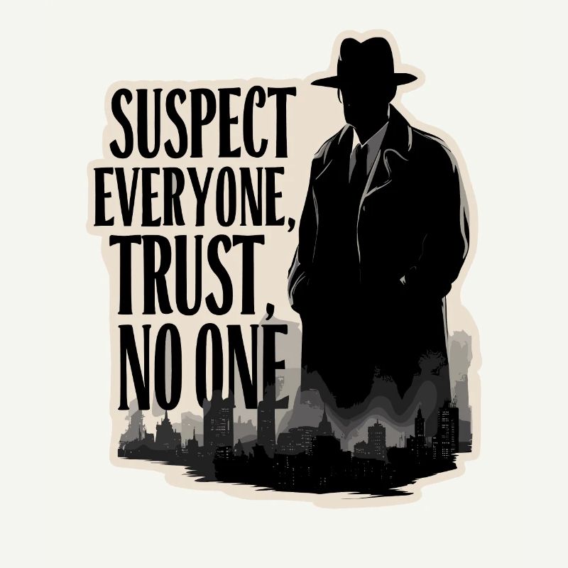 Suspect everyone, trust no one Murder