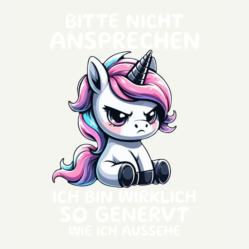 Bitte Nicht Ansprechen Ich Bin Wirklich So Genervt