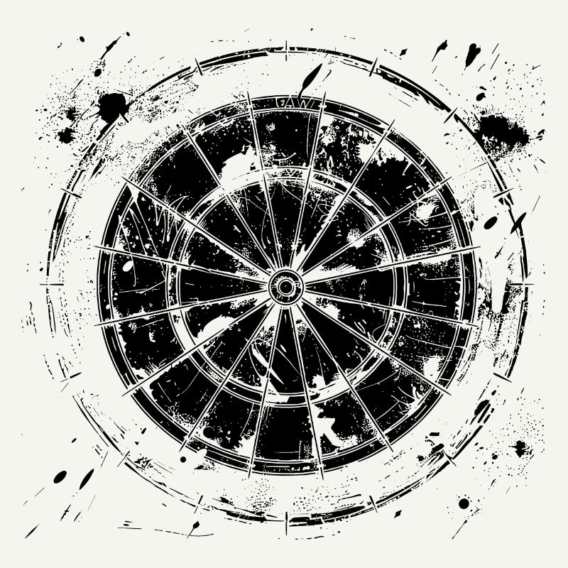 Dartboard Drawing