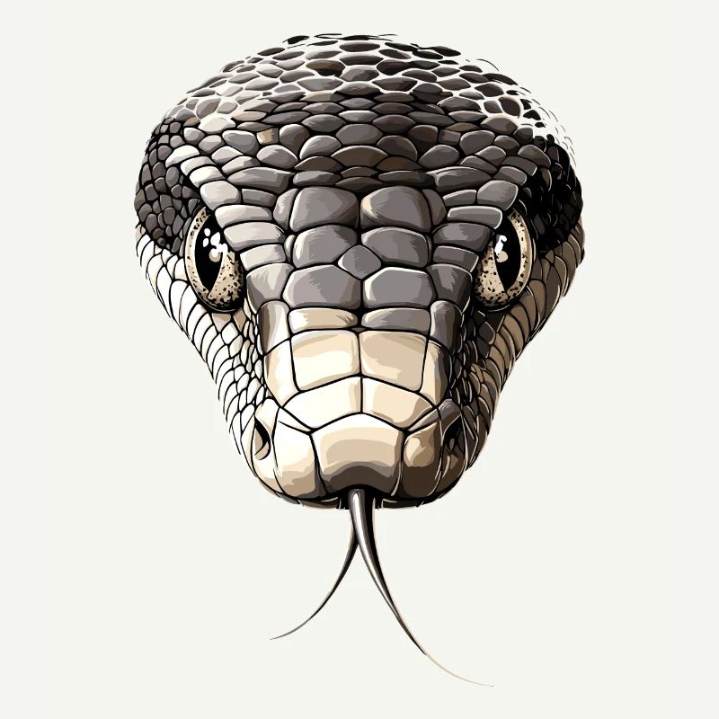 Schlange Python Kobra Mamba Klapperschlange Snake