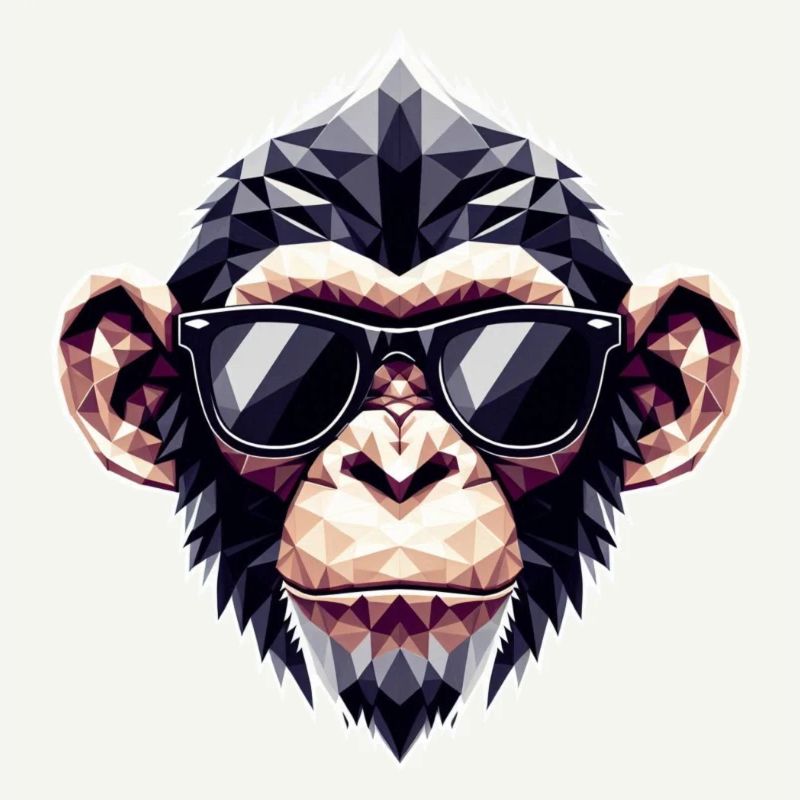 Lunettes de Singe Polygone