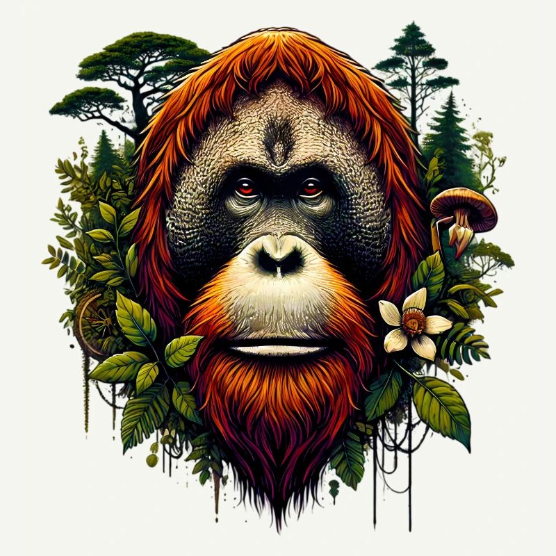 Orangutan Monkey Orangutan
