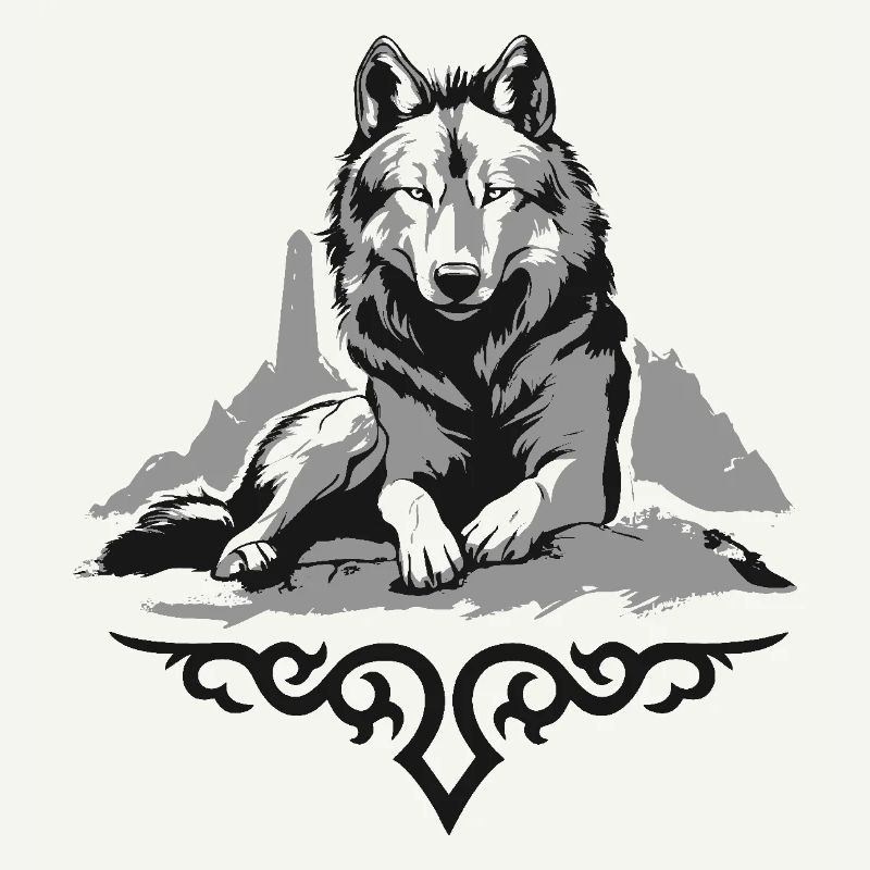 Wolf des Kaukasus