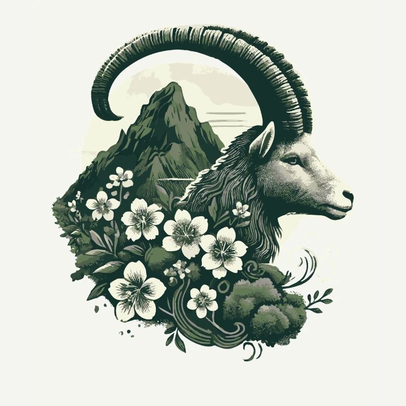 Steinbock Sternzeichen - Bergziege Astrologie