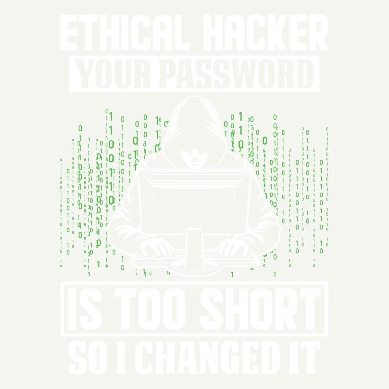 Ethischer Hacker Cyber Security Code Cracker Lustig