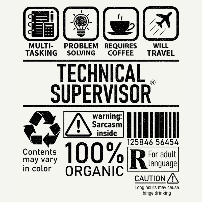 Technical Supervisor multi tasking problem solving