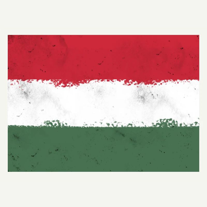 Flagge von Ungarn
