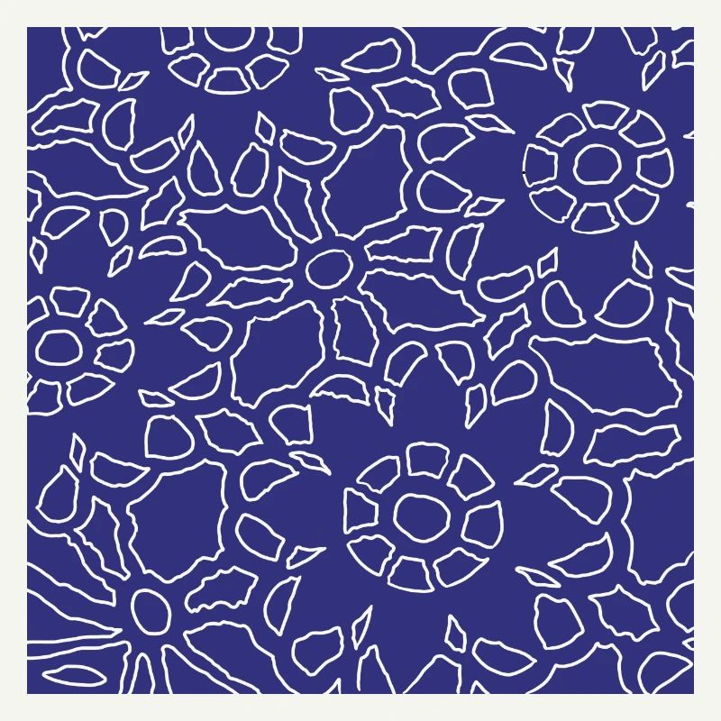 Linear Christmas geometric pattern